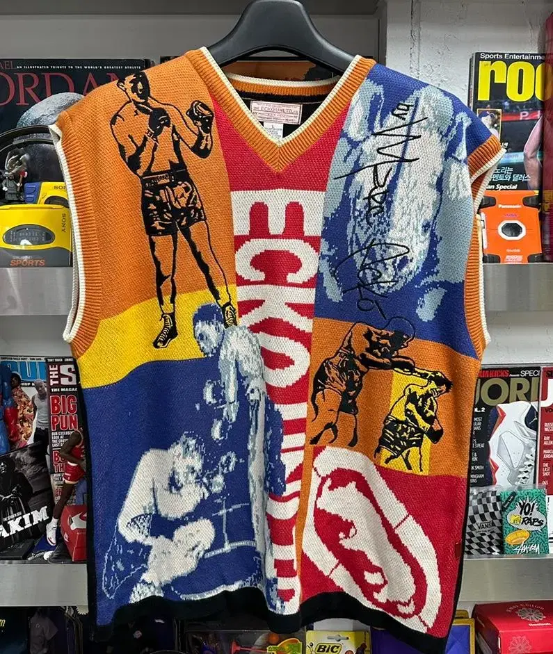 ECKO UNLTD 무하마드 알리 knit vest